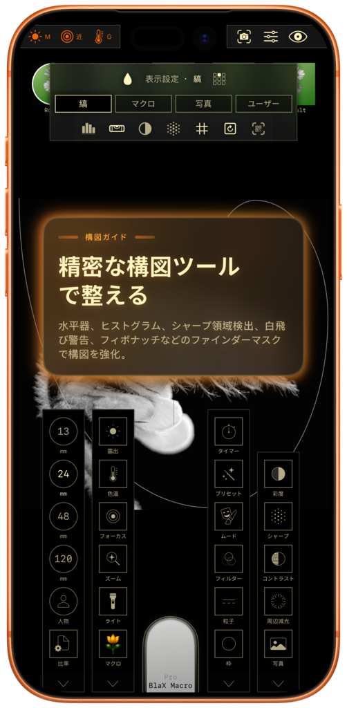 Preset sharing screenshot iPhone